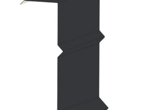 Bande de rive moulurée