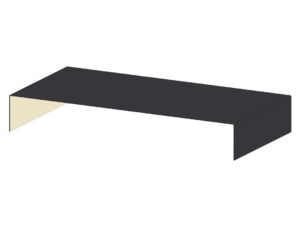 Eclisse de couvertine à coller